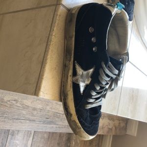 Golden Goose deluxe brand slide high top